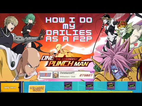 OPM DAILY TIPS {How i do my dailies} {Save & Progress} One PunchMan: The Strongest [Moonton]