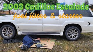 Saving $$$ at Walmart: DIY Fuel Filter & Starter Swap!