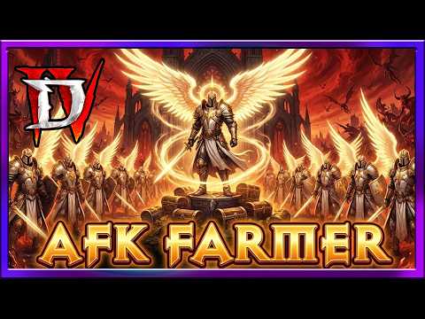 Diablo 4 Season 11 : AFK BUILD : Best Paladin Build Guide for Farming all content (UPDATED) Auradin