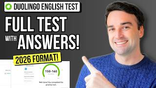 Duolingo English Test 2026 - NEW Full Practice Test with Answers