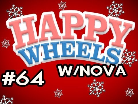 Happy Wheels HOLIDAY MARATHON w/Nova Ep.64 - Christmas City