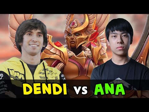 Dendi vs Ana — preparation for NaVi vs OG