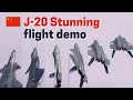 J 20 Stunning Flight Demo Analyzing Maneuverability Of The Latest Chinese Stealth Fighter Jet