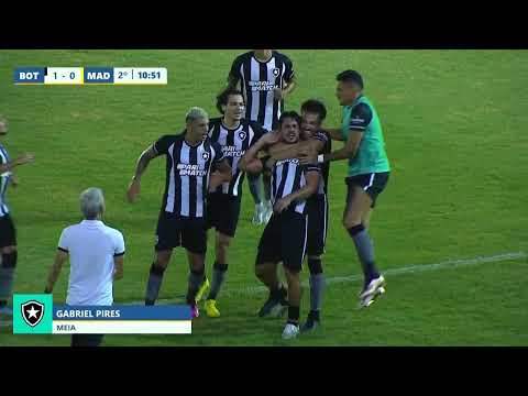 BOTAFOGO GOAL! GABRIEL PIRES OPENS THE SCORE FOR GLORIOSO AGAINST MADUREIRA | CARIOCÃO 2023