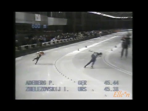 World Cup Berlin 1991 - 1000 m Zhelezovskiy - Adeberg