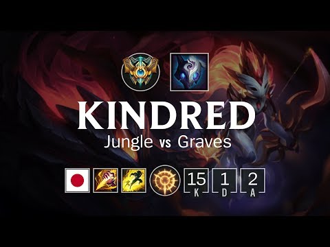 Kindred Jungle vs Graves - JP Challenger Patch 8.11