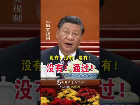 没有！没有！…没有！通过！▏Ai 搞笑视频 ▏The Most Honest Election Ever — “No! No! No! Approved!” | AI Satirical Comedy