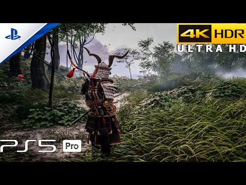 Ghost of Tsushima (PS5 Pro) 4K 60FPS HDR Gameplay (Free Roam)