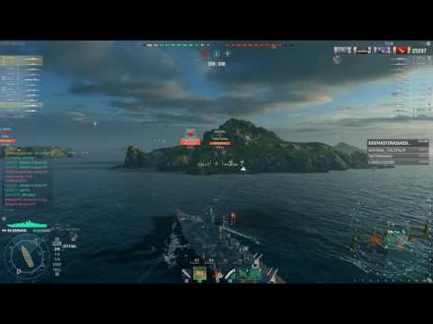 WoWS 0.6.0.1 - Bismarck Kraken Brawling Engagement