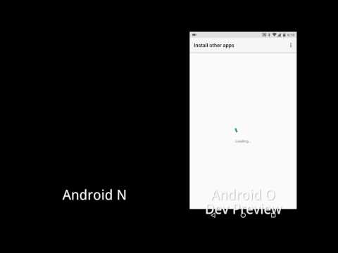 Unknown sources behavior change on Android O