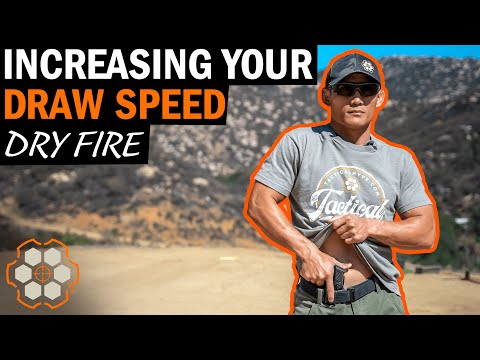 How To Increase Your Holster Draw Speed (Dry Fire)