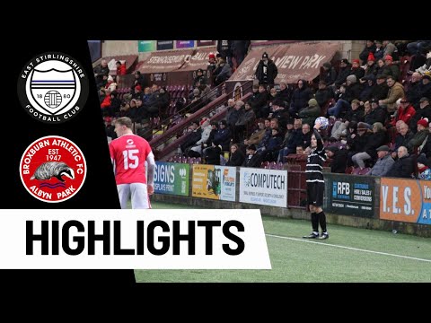 HIGHLIGHTS: vs Broxburn Athletic, 27/12/2025
