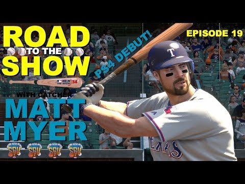 MLB 14 The Show (PS4): Matt Myer (Catcher) Road To The Show - EP19