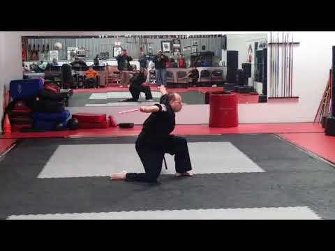 Matt Axelrad karate exhibition