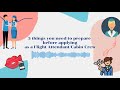 5 things you need to Prepare before the Cabin Crew Application Day | Episode 2 5 things you need to Prepare before the Cabin Crew Application Day | Episode 2
