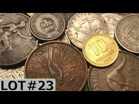 Unique OLD World Coin Finds In 1/2 Pound Foreign Coin Search - Lot #23