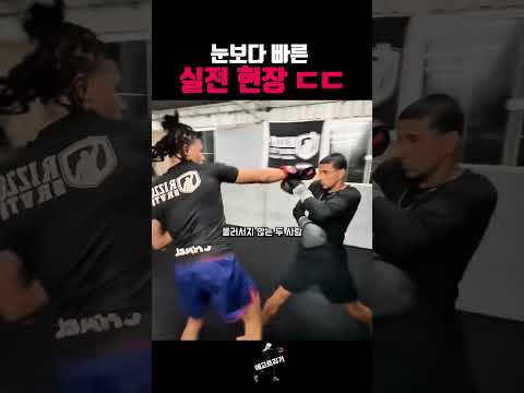 눈 보다 빠른 실전 현장 ㄷㄷ