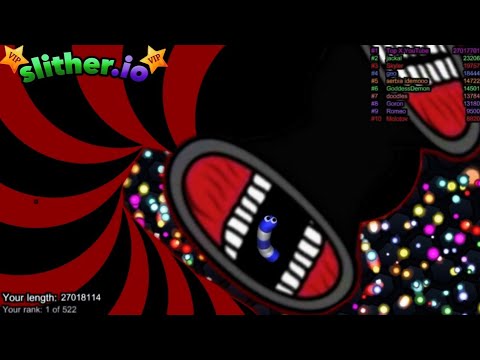 Slither.io A.I. Siren Head Vs Tiny Pro Snakes - Epic Skin Slitherio Vip Best Gameplay - World Record