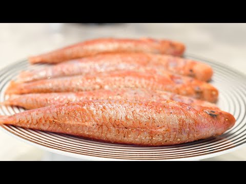 Red mullet fish fried - Poissons “Rouget” Frits