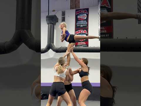 New music what do we think?😎 #cheer #allstarcheer #cheerleading #cheerleader #stunting