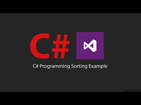 C Programing Tutorial Sorting Examples