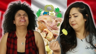 Latinos Try Peruvian Food For The First Time