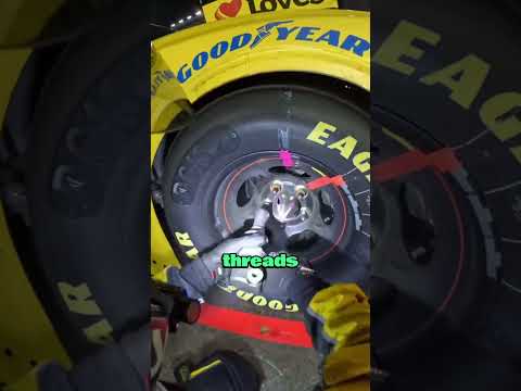 Race cars replace every lug nut after each pit stop!