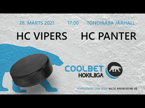 HC VIPERS - HC PANTER -  28 märts 2021 VÄRAVAD - Coolbet Hokiliiga