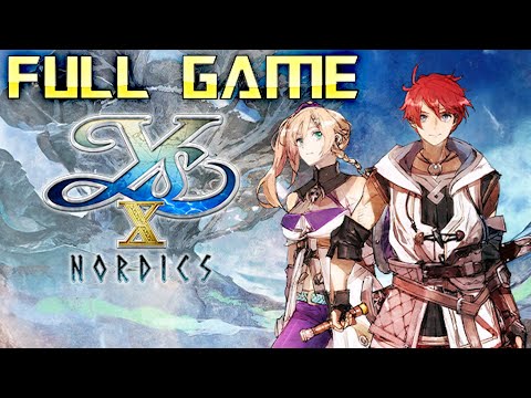 Ys X Nordics | Full Game Walkthrough | No Commentary