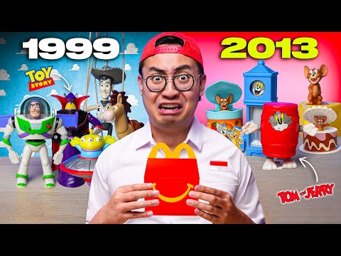 UNBOXING HAPPY MEAL SPECIAL EDITION TAHUN 90AN SAMPAI 2000AN!