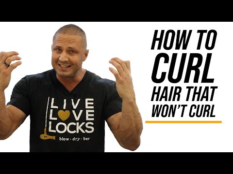 How To Curl Hair That Won't Curl