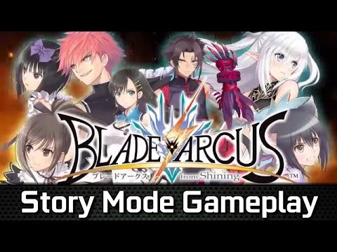 Blade Arcus from Shining: Battle Arena | Story Mode Gameplay