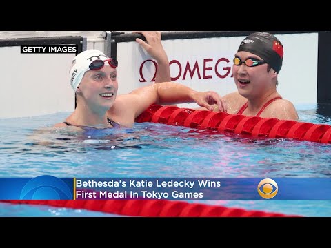 Bethesda's Katie Ledecky Wins First Medal In Tokyo Games