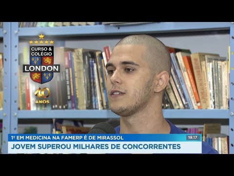 1º Lugar na FAMERP - MEDICINA Rio Preto - Record TV