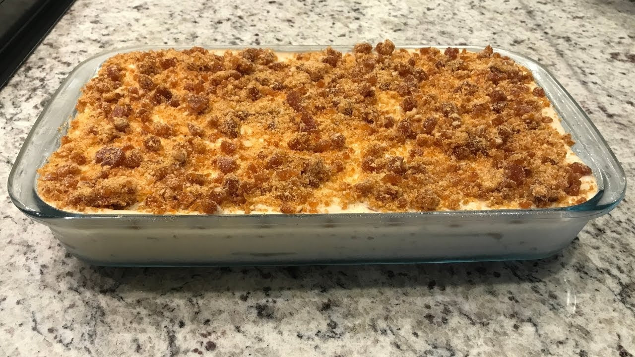 Pave? de Nozes Com Doce de Leite | O Melhor Pave? de Todos | Deli?cias da Eleni