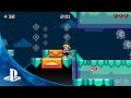 Mutant Mudds Deluxe on PS3 and PS Vita