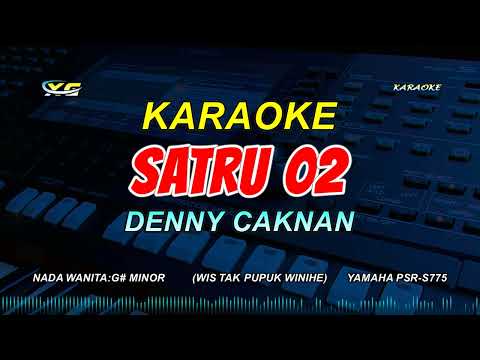 Denny Caknan - SATRU 2 KARAOKE (NADA WANITA) Wis Tak Pupuk Winihe