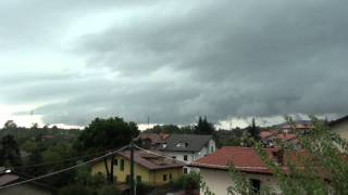 preview picture of video 'Shelf cloud ad Almenno San Salvatore(BG) 18/09/2011'