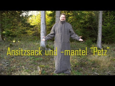 Ansitzsack und -mantel Petz
