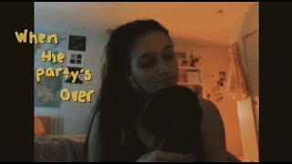 when the party&#39;s over- billie eilish  (cover)