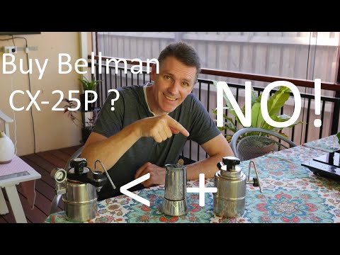 Bellman CX-25P Espresso Machine Review - Buy a Moka Pot and Steamer instead