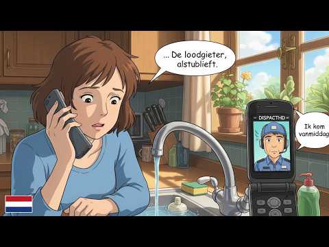 10 Real-Life Dutch Conversation for beginners | Daily Dutch Dialogues (A1-A2)