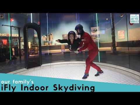 iFly Indoor Skydiving Family Experience