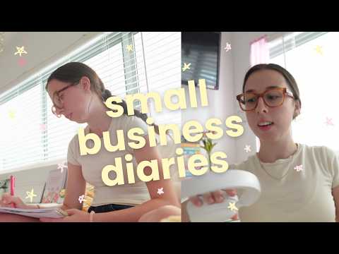 Work from home vlog! ⭐️ Running a small business & working on my to do list (Vloguary Day 18)
