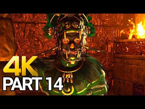 Shadow of the Tomb Raider Gameplay Walkthrough Part 14 - Tomb Raider PC 4K 60FPS (No Commentary)