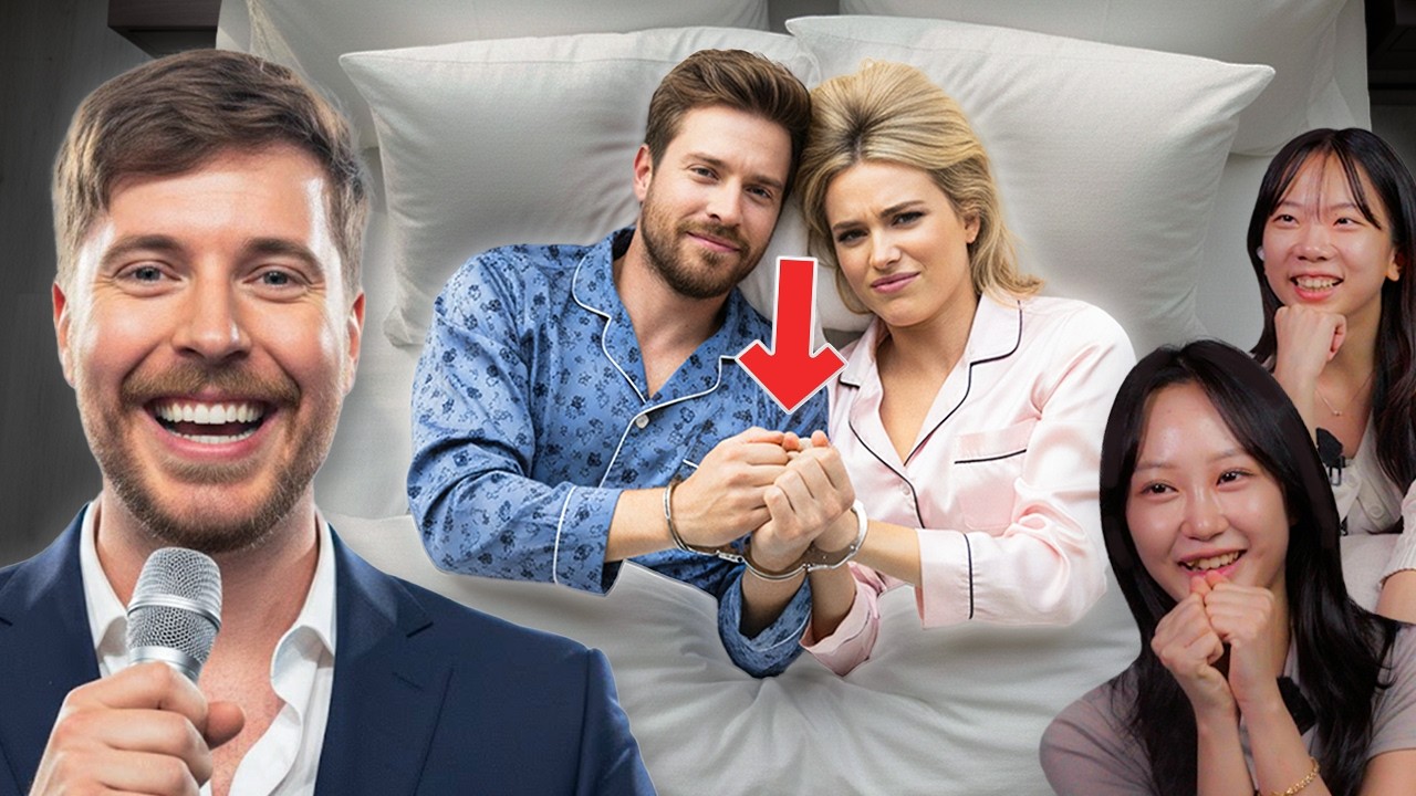 Korean Girls React To MrBeast’s 30-Day Ex-Couple Challenge 💔 | 𝙊𝙎𝙎𝘾