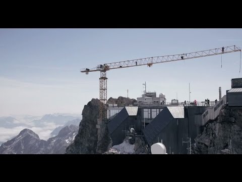 Neubau Seilbahn Zugspitze 2015/1