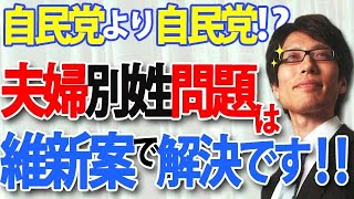 - 自民党より自民党っぽい!『選択的夫婦別姓』問題は維新案で解決!旧姓の通称使用法制化|竹田恒泰チャンネル2