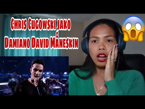 Its MyrnaG REACTS TO Chris Cugowski jako Damiano David Måneskin - Twoja Twarz Brzmi Znajomo