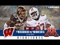 #12 Wisconsin vs #8 Minnesota Highlights: Badgers take back Axe in snowy vs Gophers | CBS Sports HQ